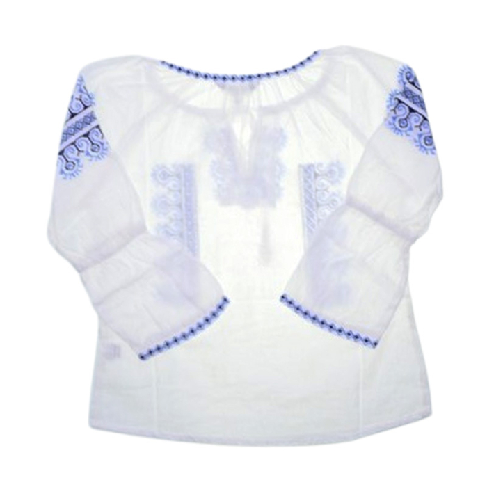 Ie traditionala, cu maneca lunga, pentru fete, Mini Junior IE-MJ19-4, Alb [3]