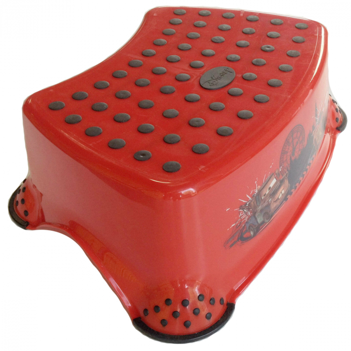 Inaltator pentru toaleta si chiuveta OKT Kids Disney Cars 8428, Rosu [2]