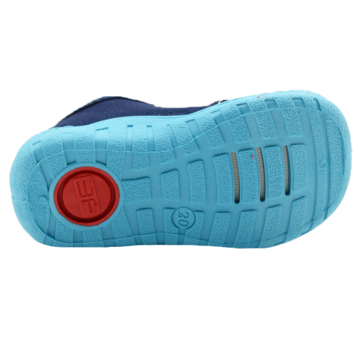 Sandale din panza pentru baieti 3F 3FP-1-20, Bleumarin [3]
