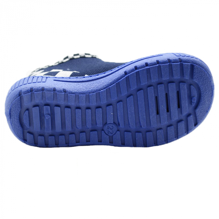 Pantofi din panza pentru baieti 3F 3FP-14-26, Albastru [3]