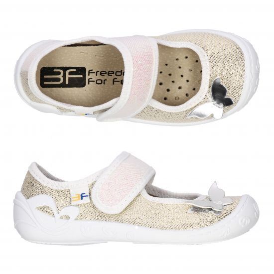 Pantofi pentru fete 3F F3-5-25, Auriu [10]