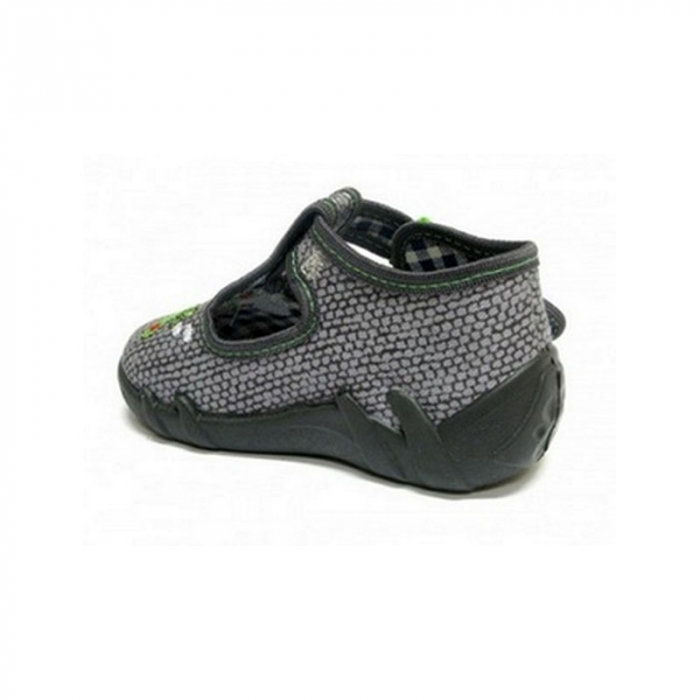 Pantofi din panza pentru baieti Renbut 13-102B-19, Gri [2]