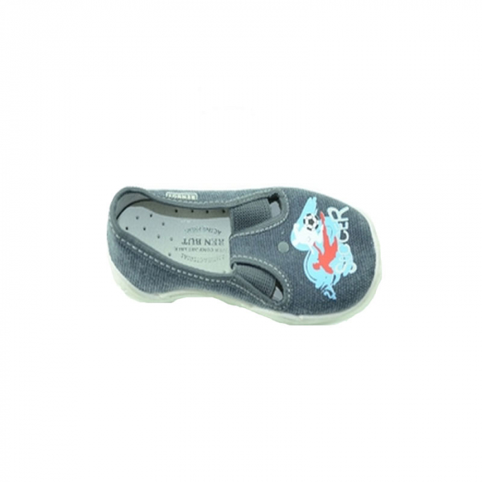 Pantofi din panza pentru baieti Renbut PSBR3-30, Gri [2]