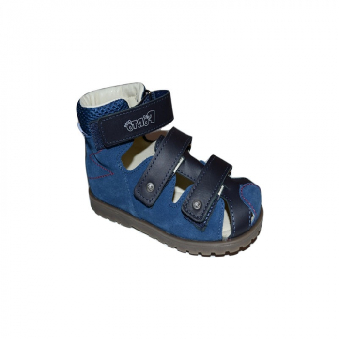 Sandale profilactice din piele naturala pentru fete Mrugala 1288-40708-29, Roz [3]