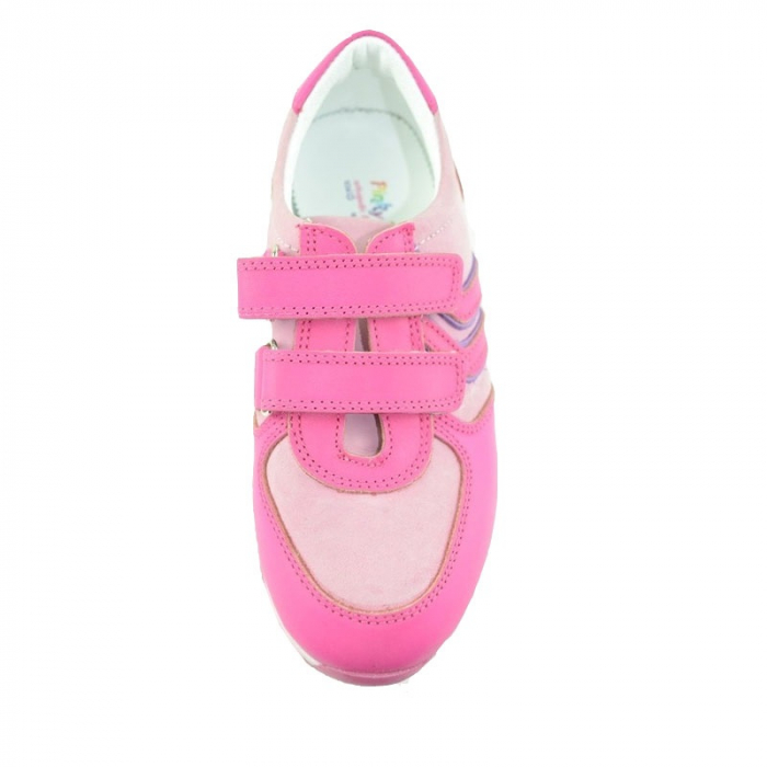 Pantofi ortopedici din piele pentru fete Pinky Pinky PPK17-35, Fucsia [3]