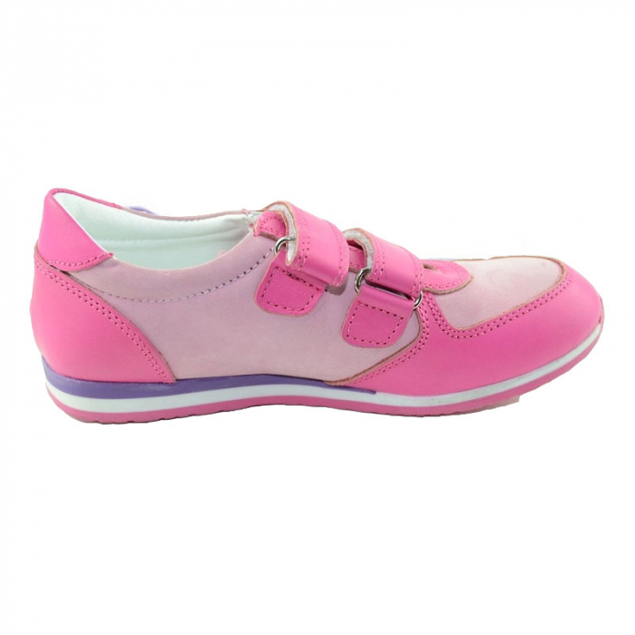 Pantofi ortopedici din piele pentru fete Pinky Pinky PPK17-35, Fucsia [2]