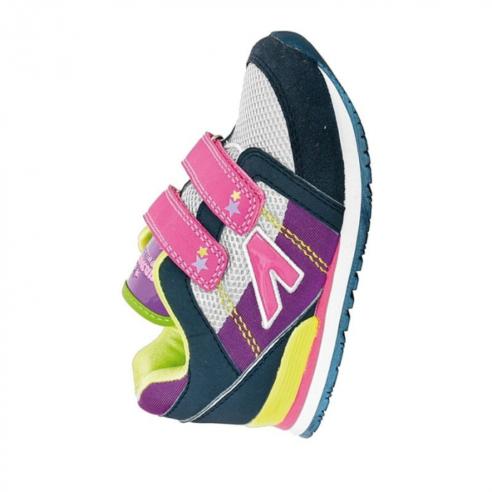 Pantofi sport pentru fete American Club K12926-G-26, Mov [3]