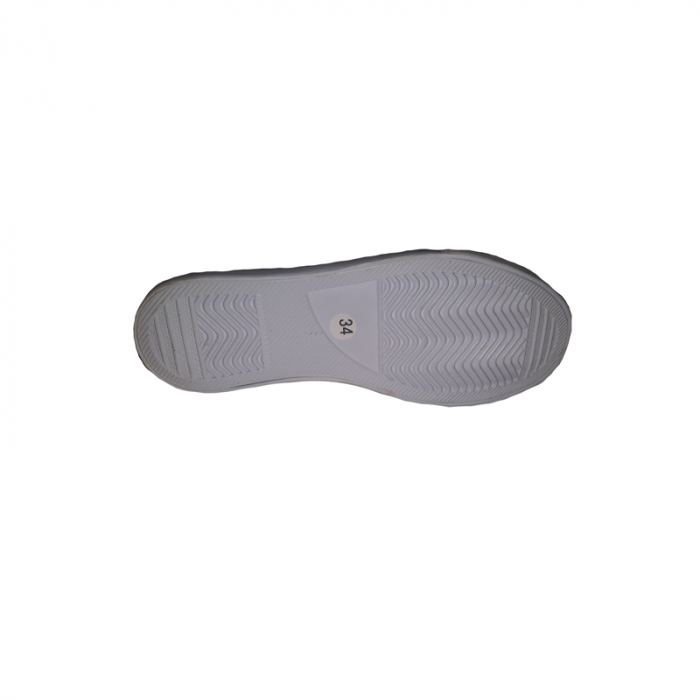 Tenisi din panza pentru fete American Club 445/15 445/15-33468-33, Fucsia [4]