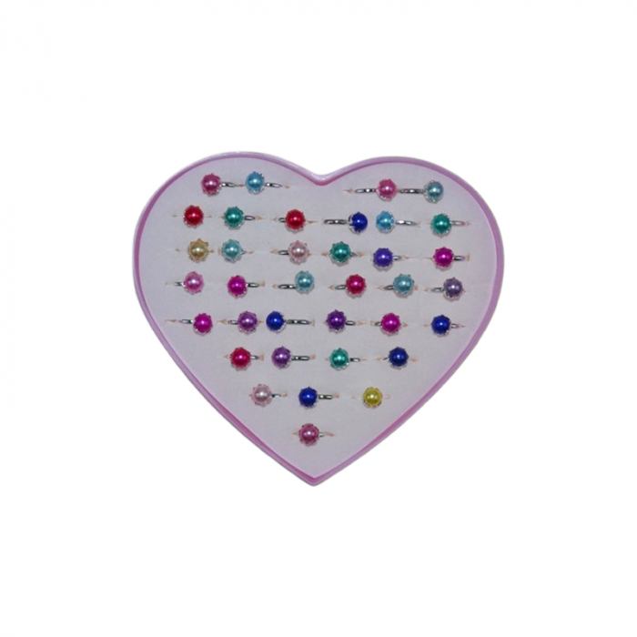 Inel pentru fete, Mini Junior 210225-22, Fucsia [3]