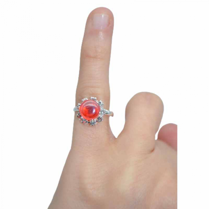 Inel pentru fete Mini Junior INF24, Rosu [2]