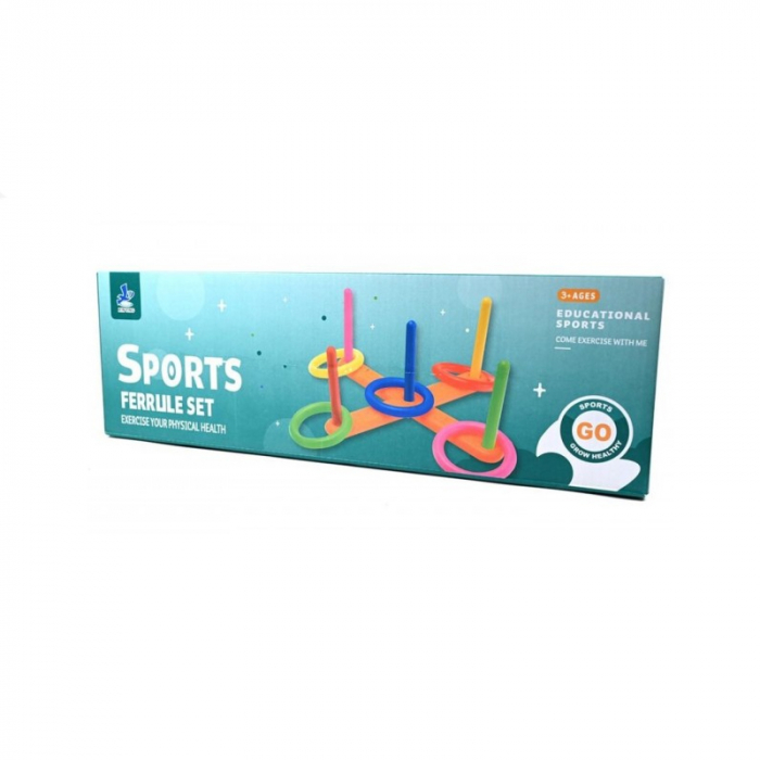 Joc interactiv cu cercuri pentru copii Mini Junior 655568, Multicolor [2]