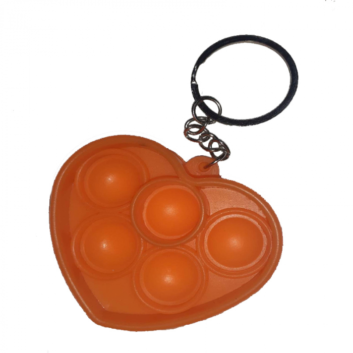 Jucarie antistres Pop It Midex 609554, Portocaliu [1]