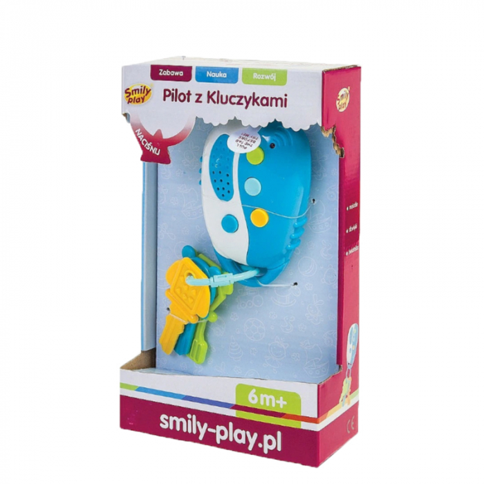 Jucarie telecomanda interactiva Smily Play 831202, Albastru [2]
