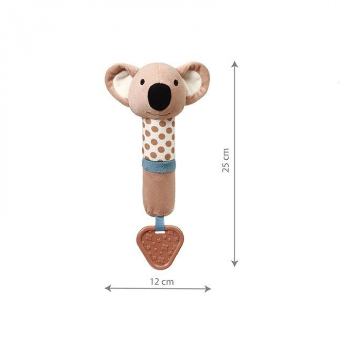 Jucarie de plus chitaitoare Koala BabyOno 1560, Maro [2]