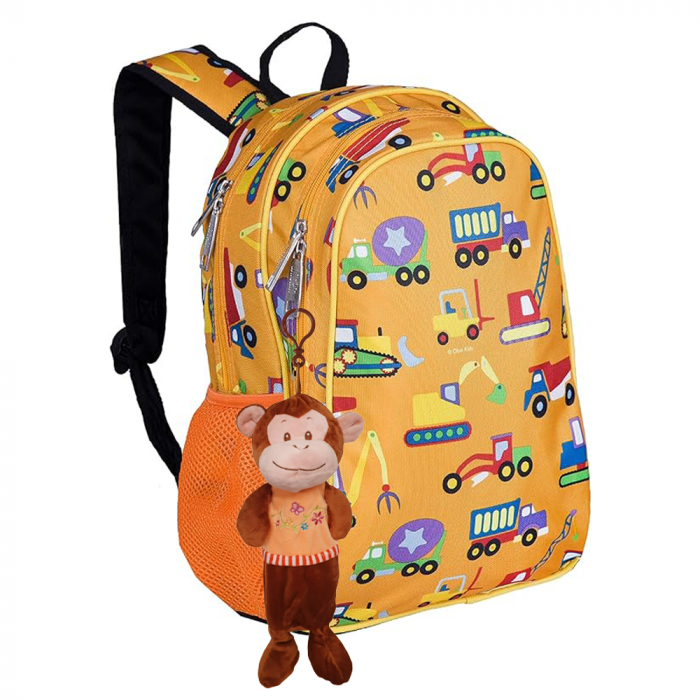 Jucarie de plus tip breloc, cu spatiu depozitare, 35 cm, Maimuta, WJ6113-B [4]