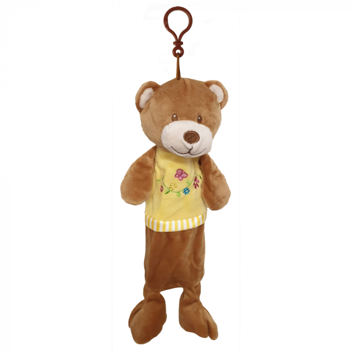 Jucarie de plus tip breloc, cu spatiu depozitare, 35 cm, Urs, WJ6113-D [1]