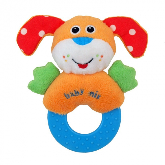 Jucarie de plus zornaitoare Catel Baby Mix TE-8377E, Multicolor [1]