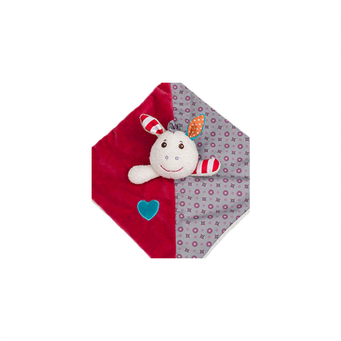 Jucarie din plus pentru bebelusi Magarusul Frankie BabyOno 1623, Multicolor [2]