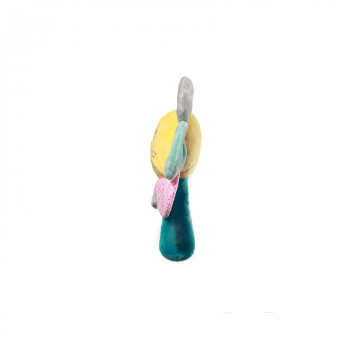 Jucarie din plus zornaitoare BabyOno Rainbow Flower 609-F, Multicolor [3]