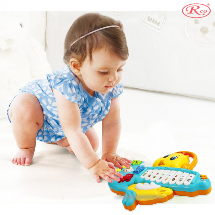 Jucarie Educativa, Mini Orga Puiut RCO, 23x27.5x3 cm, +12 luni, WW7017 [6]