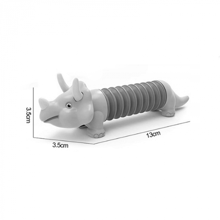 Jucarie interactiva cu tub telescopic Midex D41509, Albastru [3]