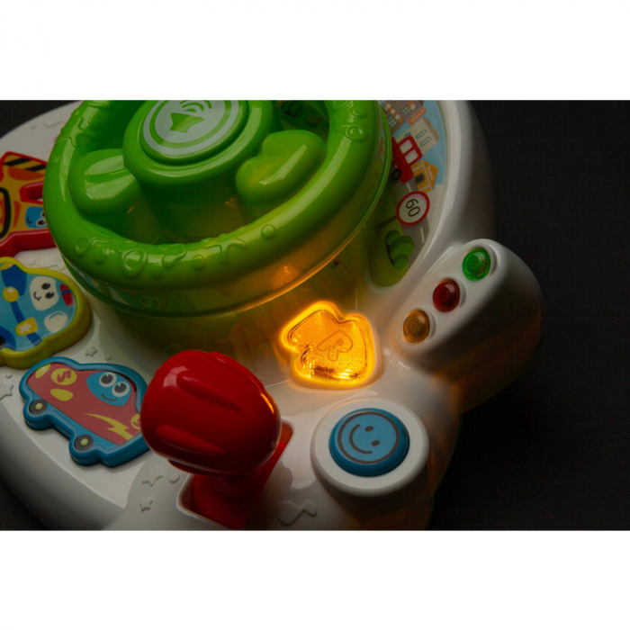Jucarie interactiva cu volan Toyz 9006, Multicolor [4]
