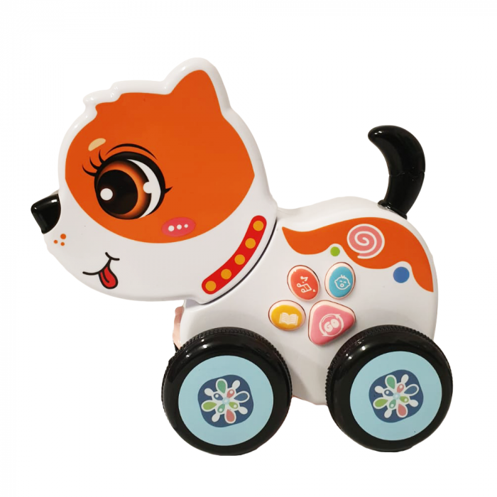 Jucarie Interactiva muzicala cu functii, lumini si mobilitate, mama si puii RCO, 35 x 16 x 8.5 cm, 3+ ani, WW7006-B [2]