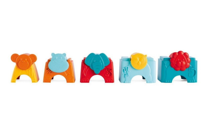 Jucarie interactiva 2 in 1, puzzle si turn cu animale, pentru copii, 9-36 luni, Chicco, 164905, Multicolor [2]