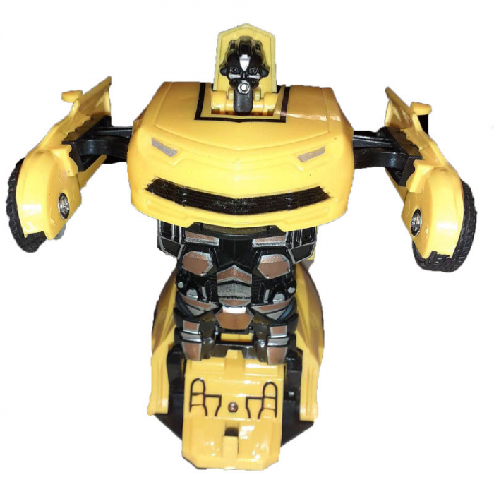 Jucarie masinuta tip robot Mini Junior 949880, Galben [2]