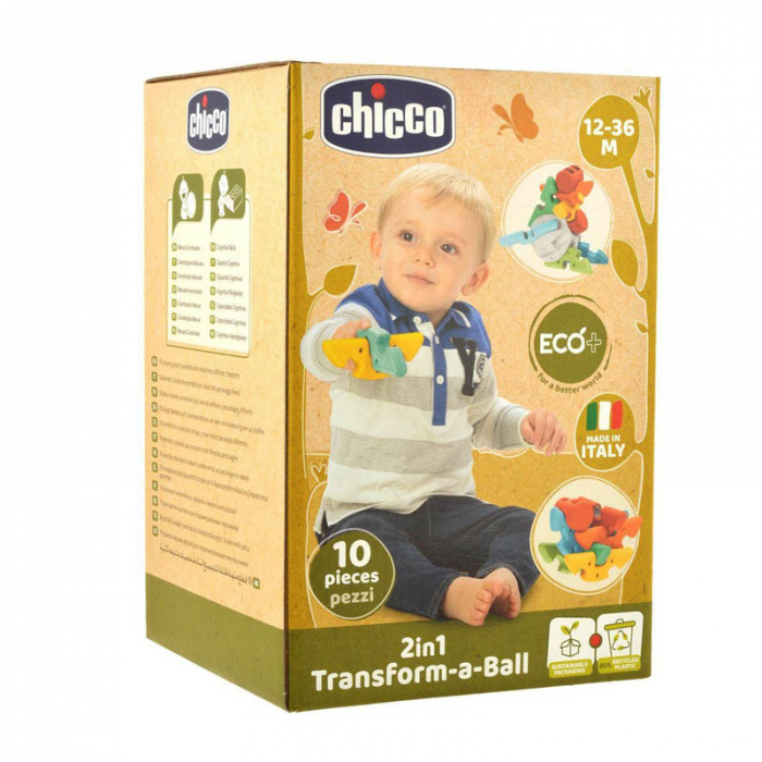 Jucarie minge de reconstruit Chicco 144426, Multicolor [10]