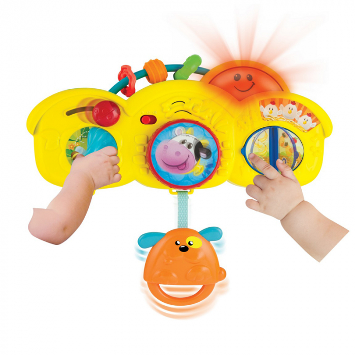 Jucarie Panou interactiv 3 in 1 Simply Play AN0853, Multicolor [3]