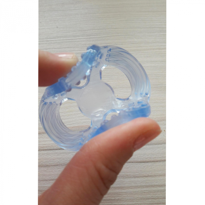 Jucarie pentru dentitie Canpol Babies 9/501, Albastru [2]