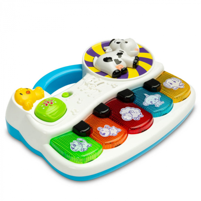 Jucarie educationala pian Piamo Farm Toyz 393186, Multicolor [2]