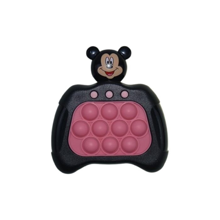 Jucarie senzoriala antistres electronica,  POP IT Mini Junior, 2002-2, Negru [1]