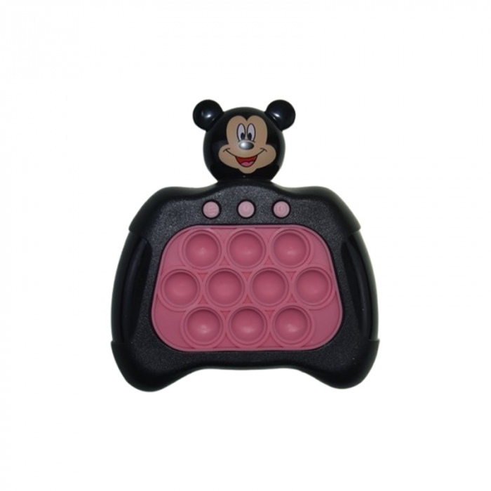Jucarie senzoriala antistres electronica,  POP IT Mini Junior, 2002-2, Negru [2]