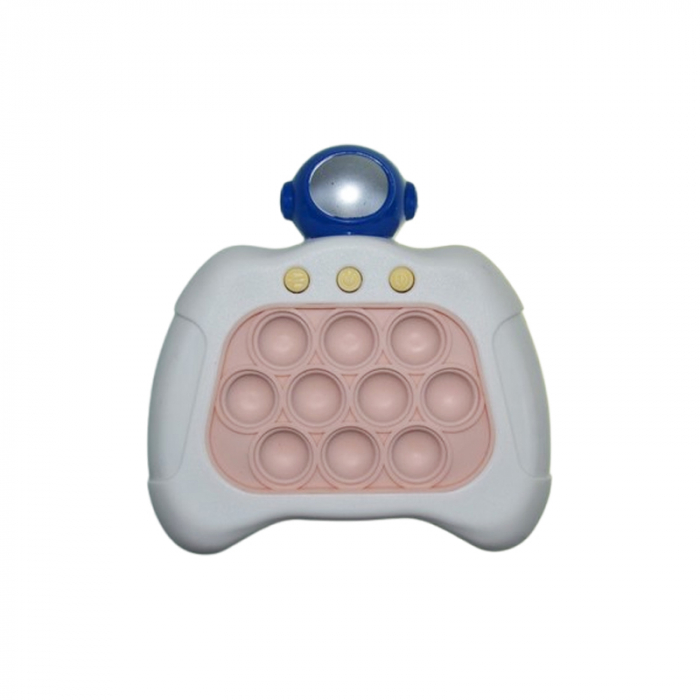 Jucarie senzoriala antistres electronica,  POP IT Mini Junior, 2002-6, Alb [1]