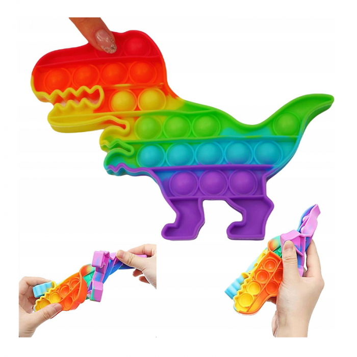 Jucarie senzoriala antistres POP IT Midex 09790, Multicolor [2]