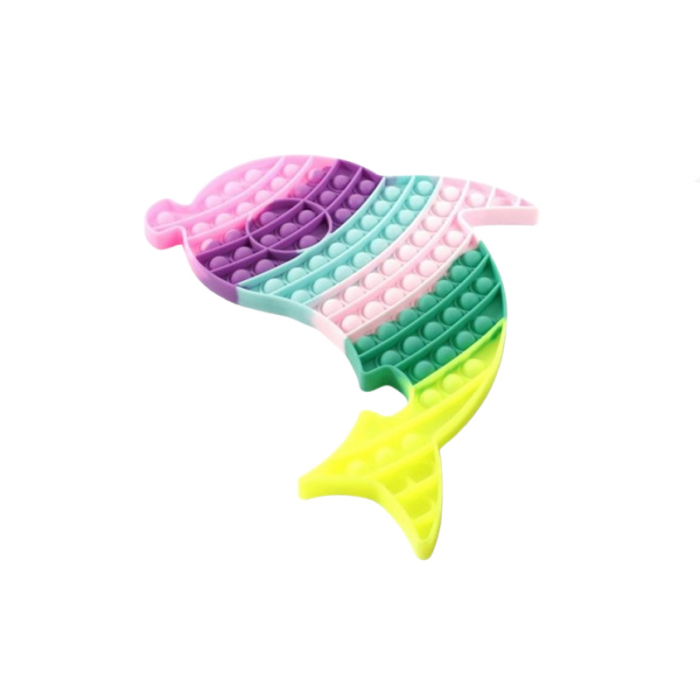 Jucarie senzoriala antistres POP IT Mini Junior B2201-50, Multicolor [1]
