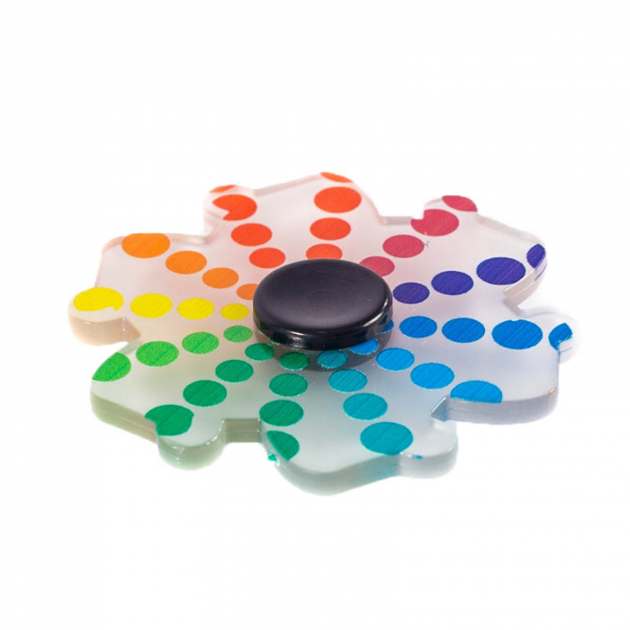 Jucarie antistres fidget spinner Midex 612882-M, Multicolor [1]