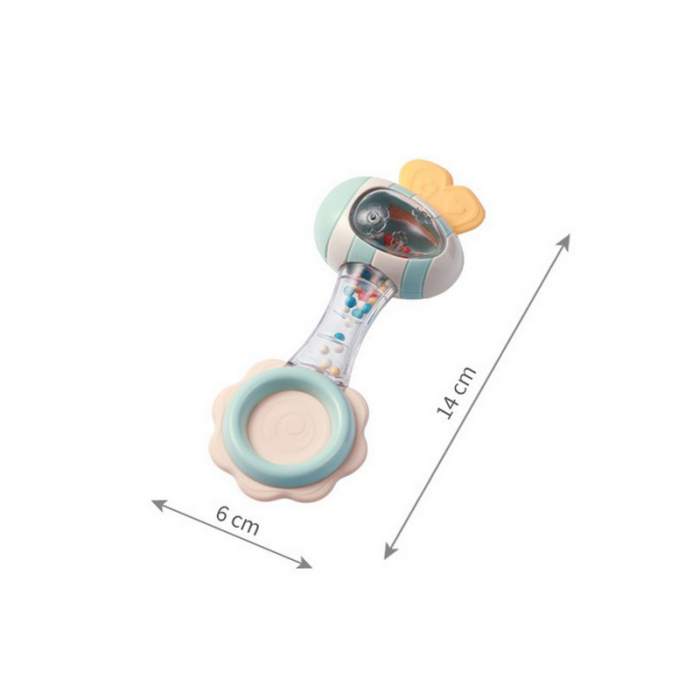 Jucarie zornaitoare pentru bebelusi BabyOno 1591, Multicolor [2]
