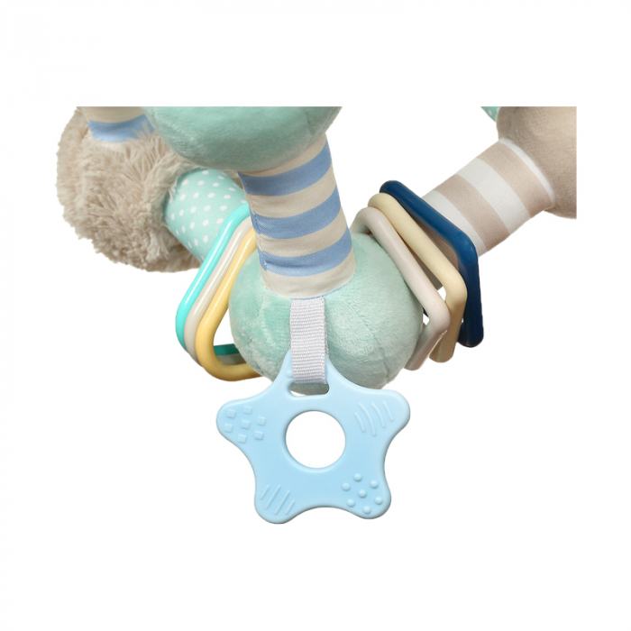 Jucarie zornaitoare pentru bebelusi BabyOno 898-02, Multicolor [2]