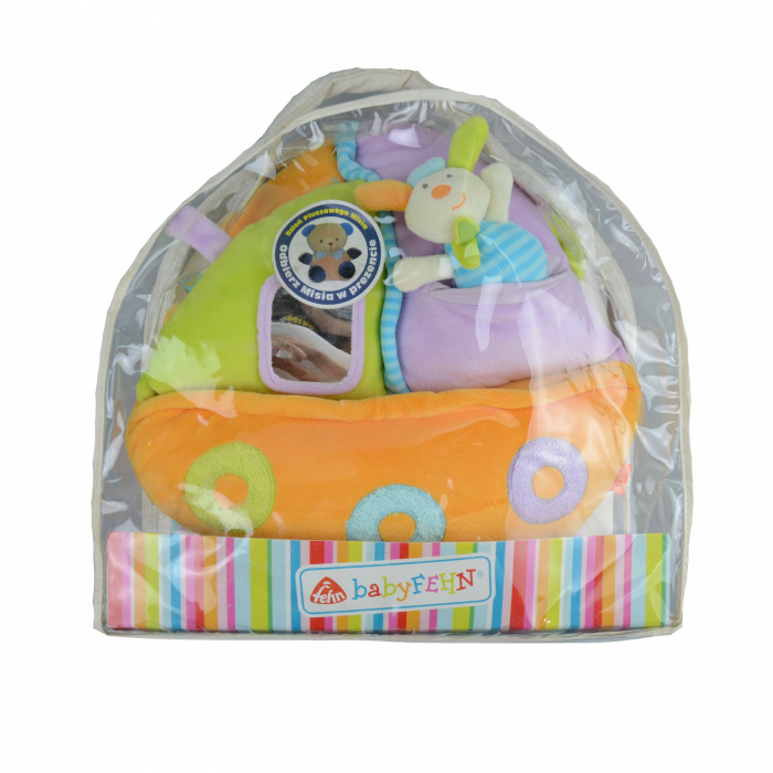 Jucarie zornaitoare pentru carucior Baby Fehn 143669, Multicolor [2]