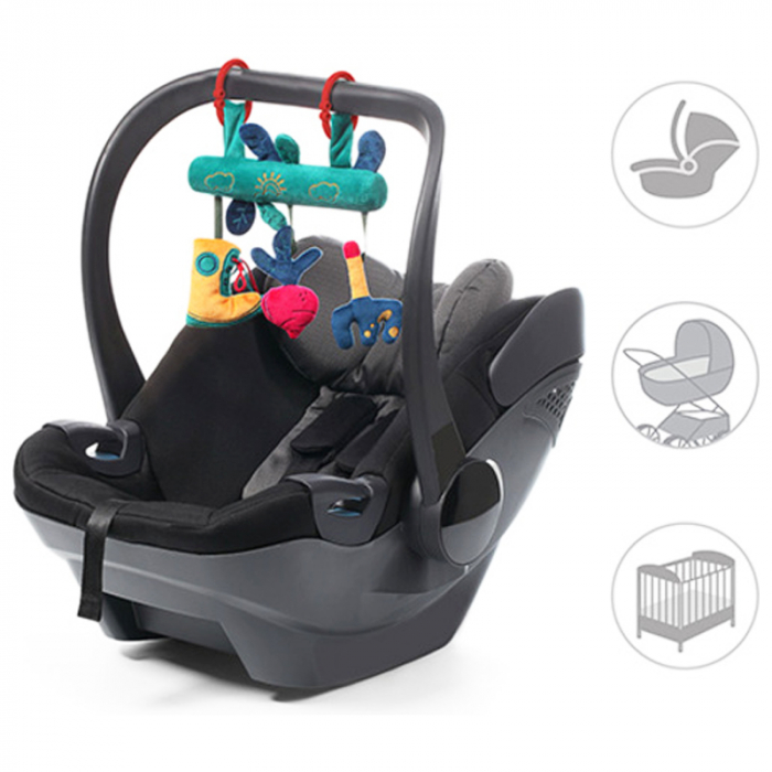 Jucarie zornaitoare agatatoare BabyOno 1492, Multicolor [2]