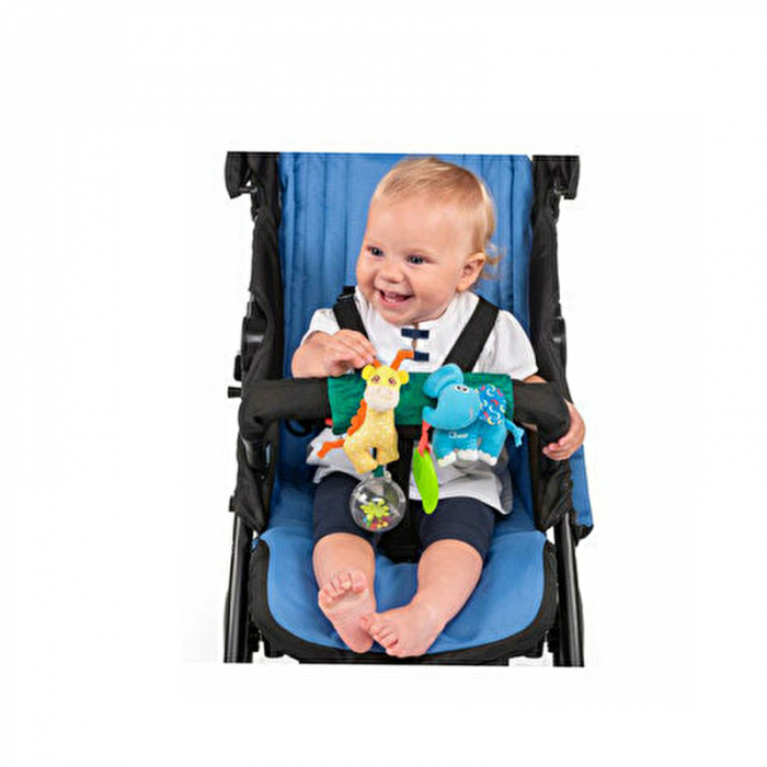 Jucarie zornaitoare pentru carucior Chicco 119370, Multicolor [3]