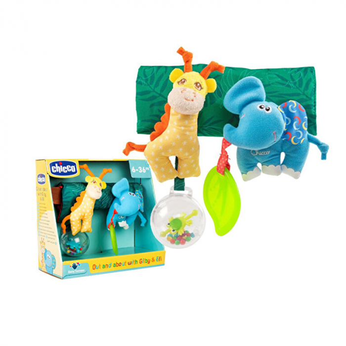 Jucarie zornaitoare pentru carucior Chicco 119370, Multicolor [6]
