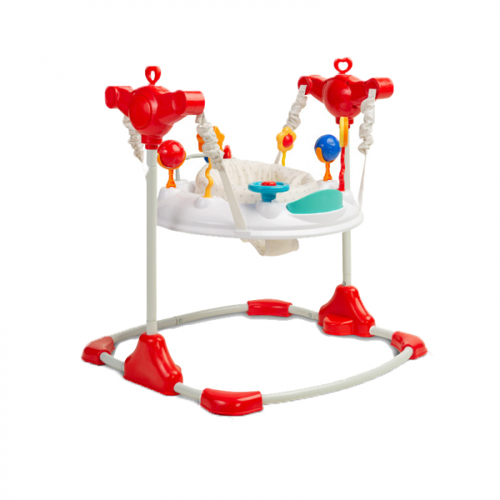 Jumper pentru bebelusi Toyz Smol SML-1, Alb [5]