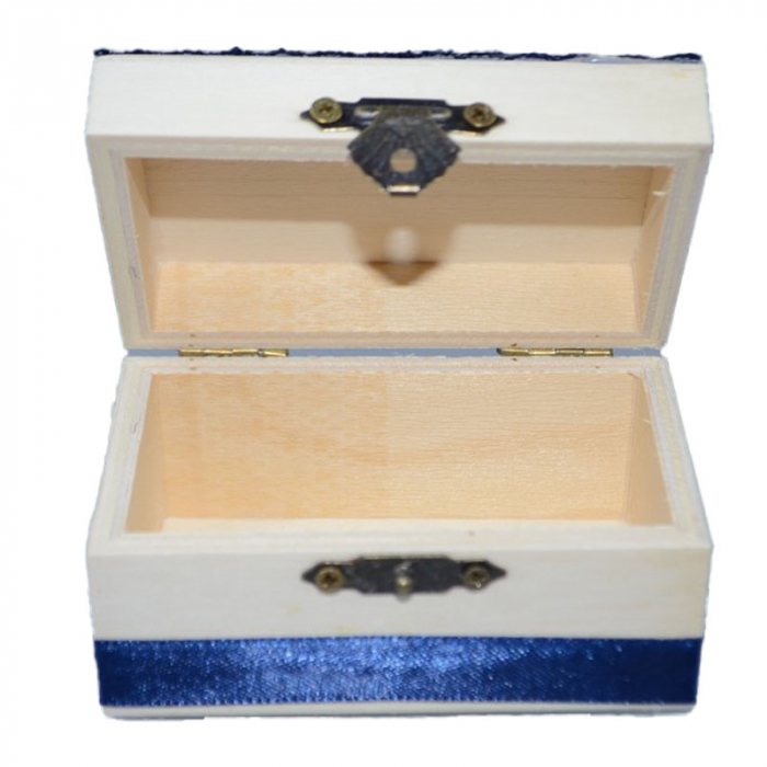 Cutie de botez 9 x 5,5 x 5 cm Mini Junior MU12, Bleumarin [4]