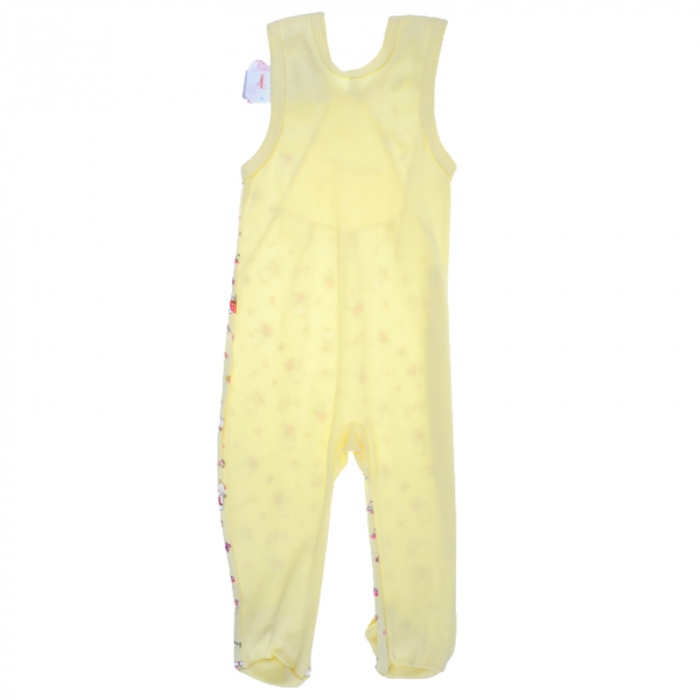 Salopeta fara maneci pentru fete Koala Bobas Fashion 827-G-92, Galben [2]
