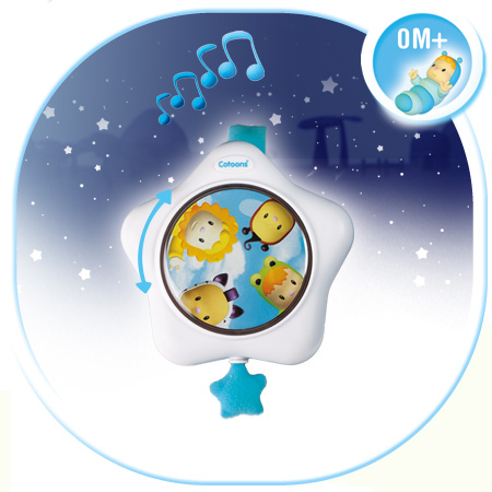 Lampa de veghe muzicala Cotoons Smoby 315504, Alb [3]