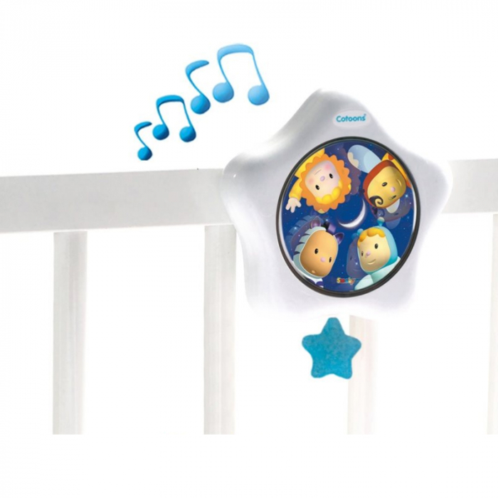 Lampa de veghe muzicala Cotoons Smoby 315504, Alb [4]